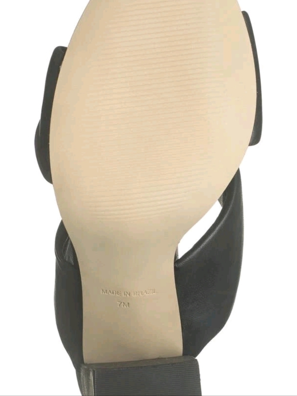 Steve Madden TeriAnn Square Heel Sandal Size 7, Black, NWOB - Picture 5 of 5